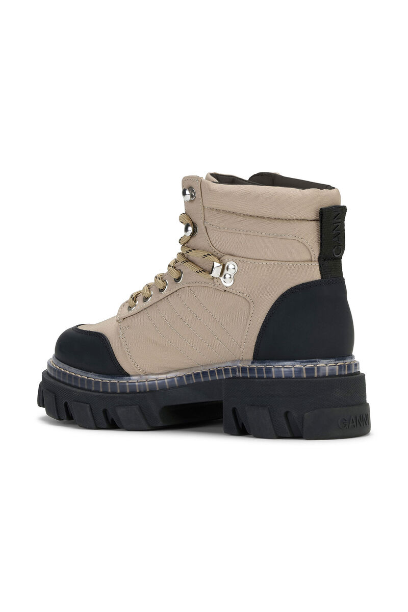 ganni walking boots