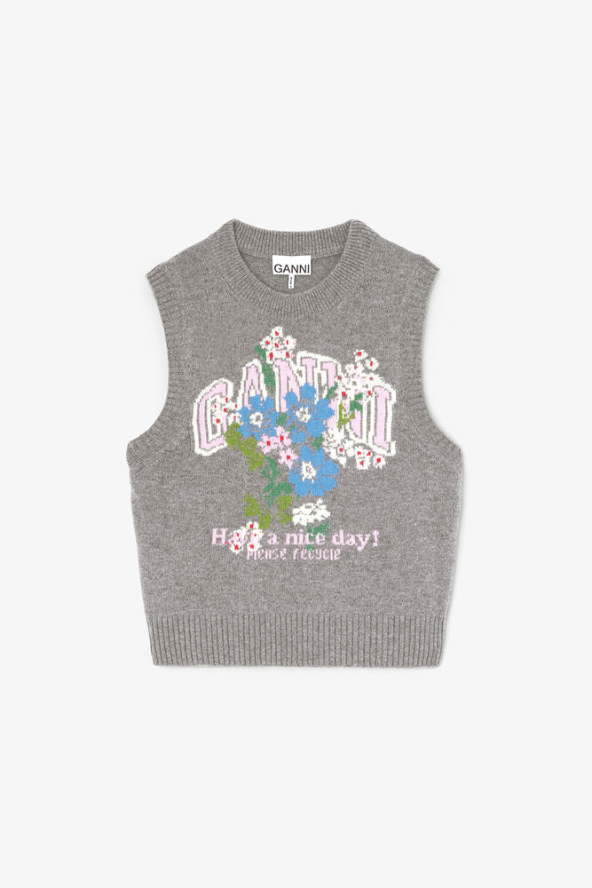 Vest with Flowers, Paloma