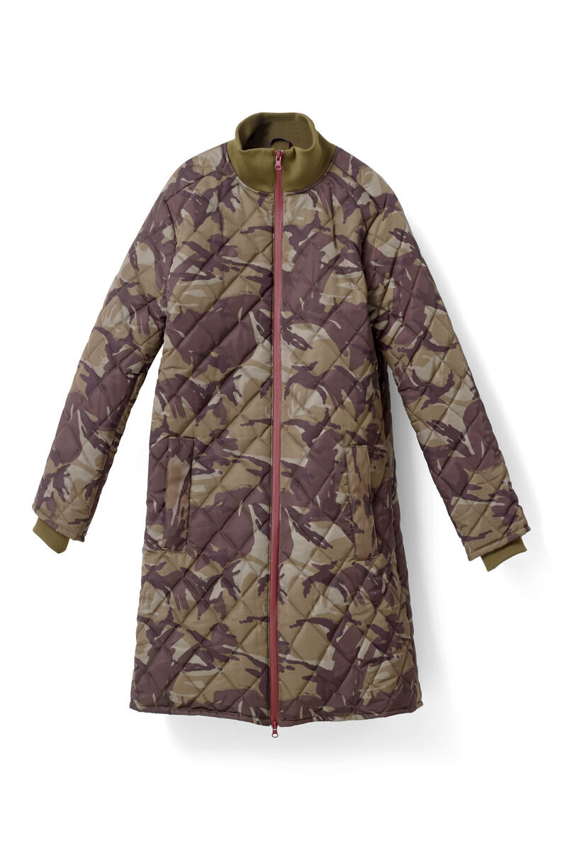 Greenwood Jacket, in colour Camouflage - 1 - GANNI