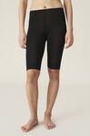 Rayon Underwear Short Leggings, Rayon, in colour Black - 2 - GANNI