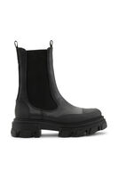 Ohoskin Cleated Mid Chelsea Boots, in colour Black - 1 - GANNI