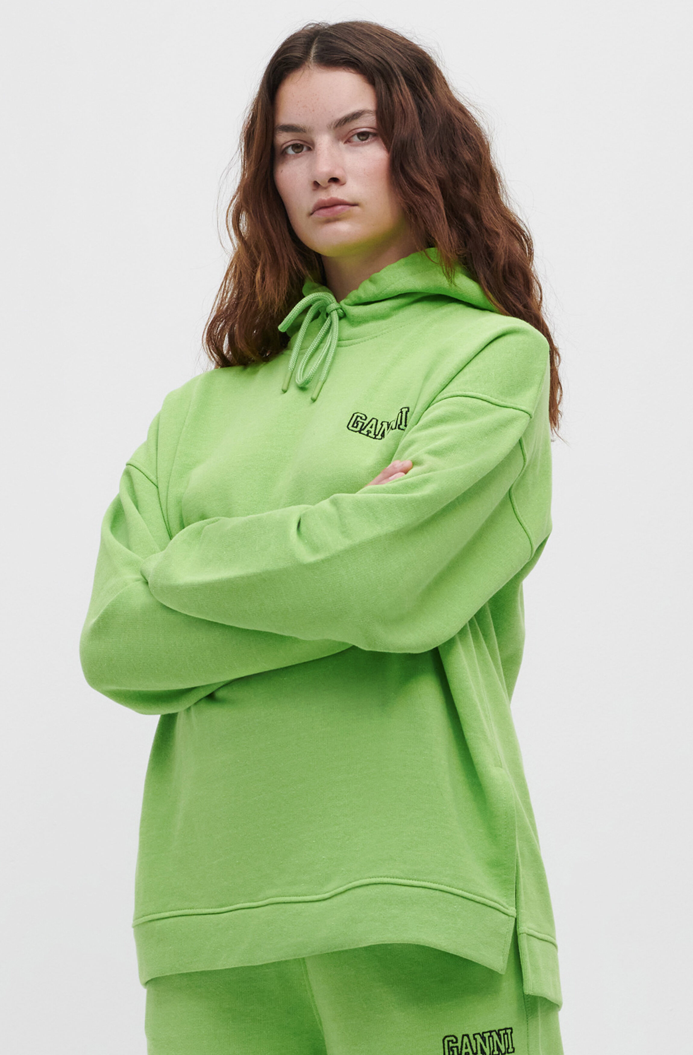 Ganni software hoodie Clearance