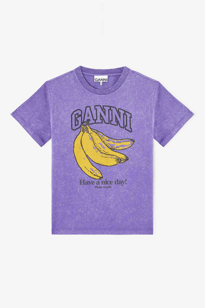 Vintage Wash T-shirt, Passion Flower