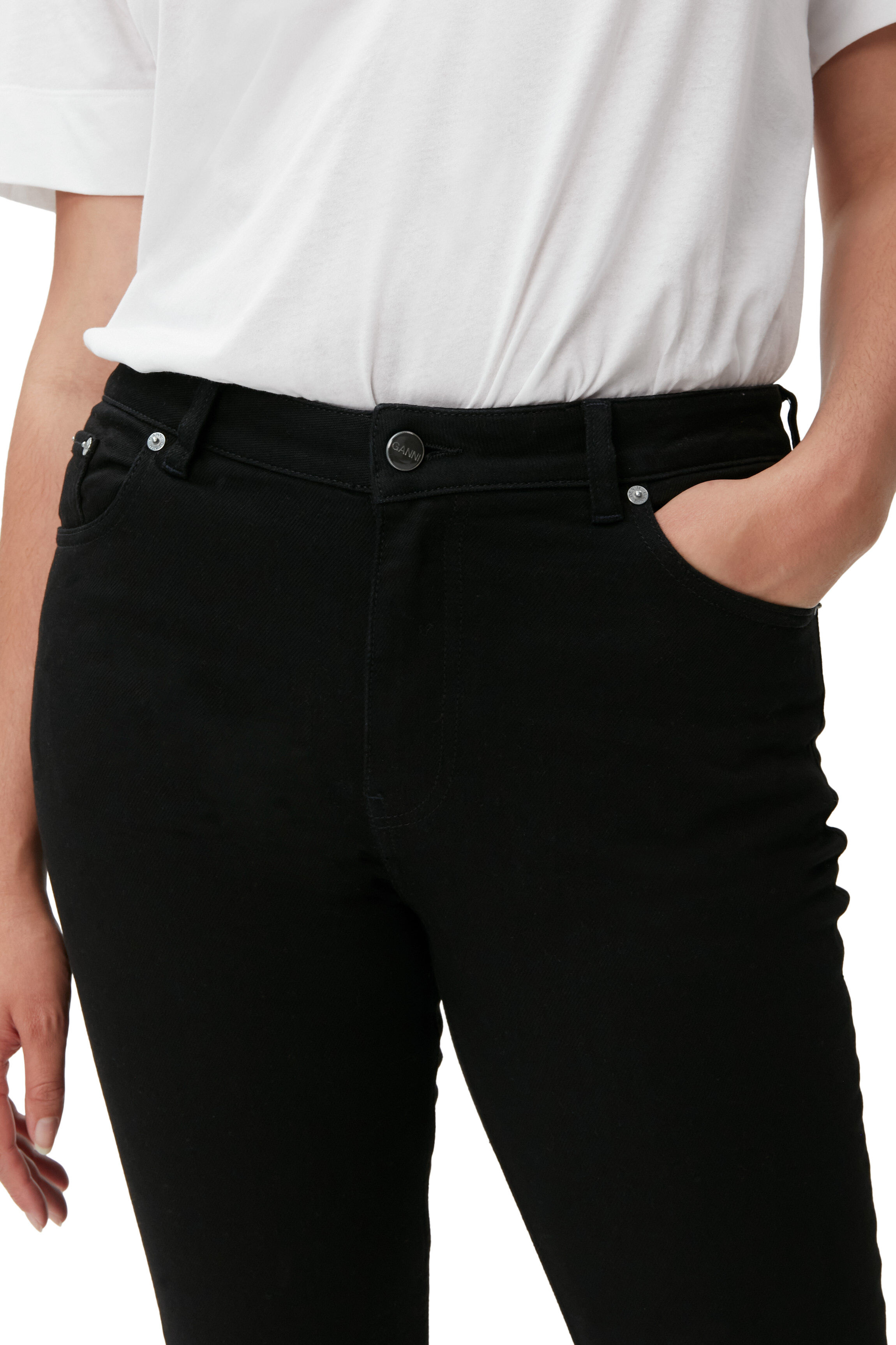 Black Comfort Stretch Beksi | GANNI NL