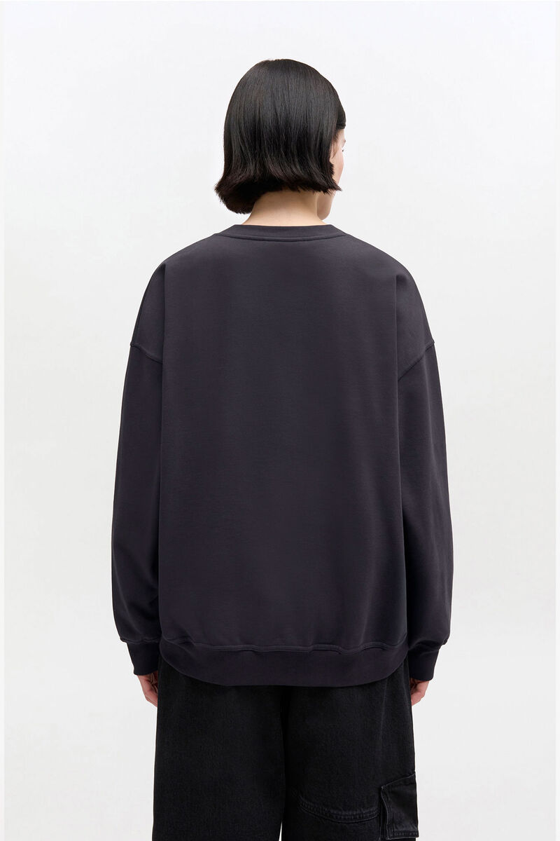 Grey Bear Sweatshirt, in colour Phantom - 2 - GANNI