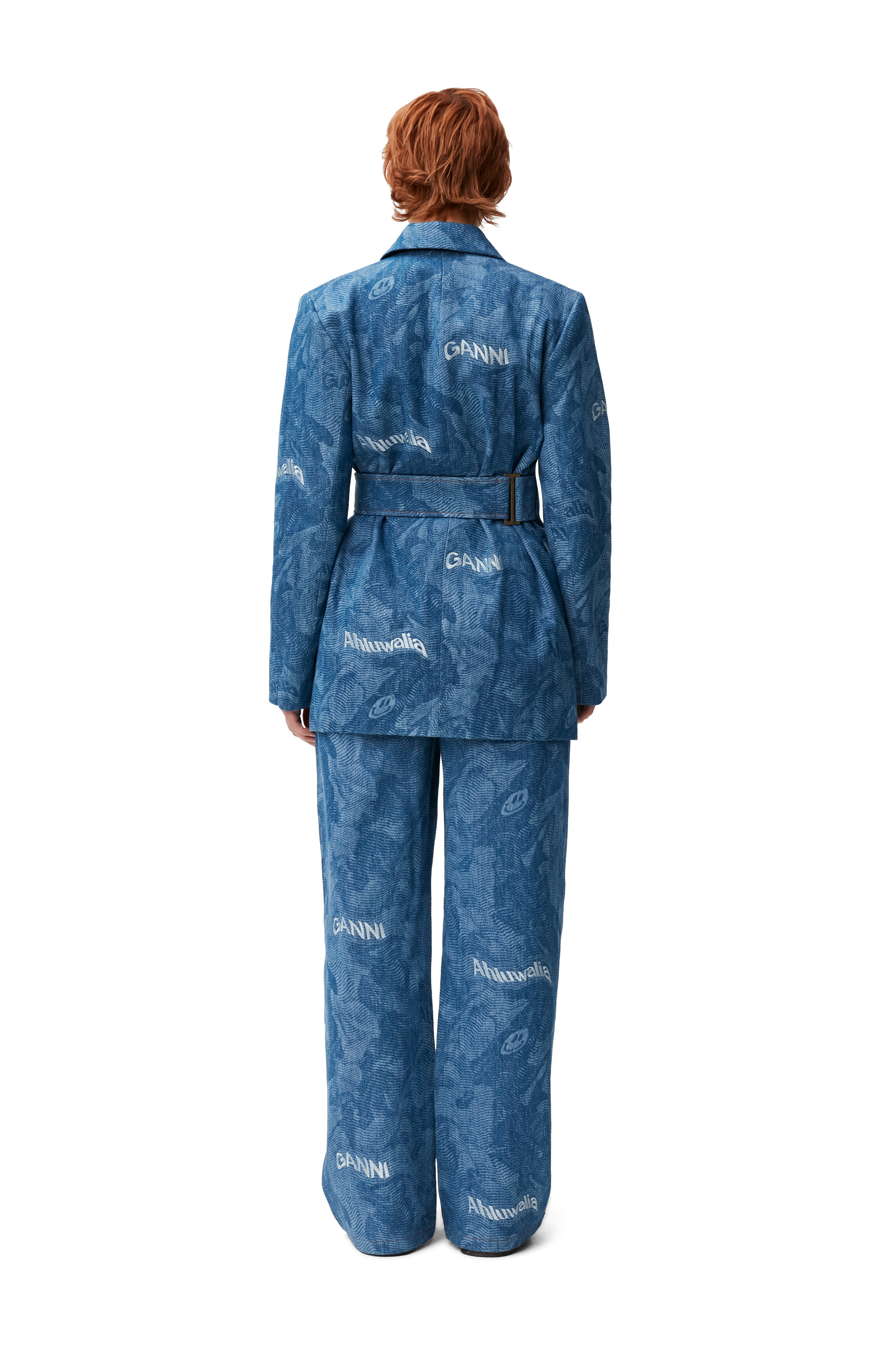 Light Denim Printed Laser Denim Laser 