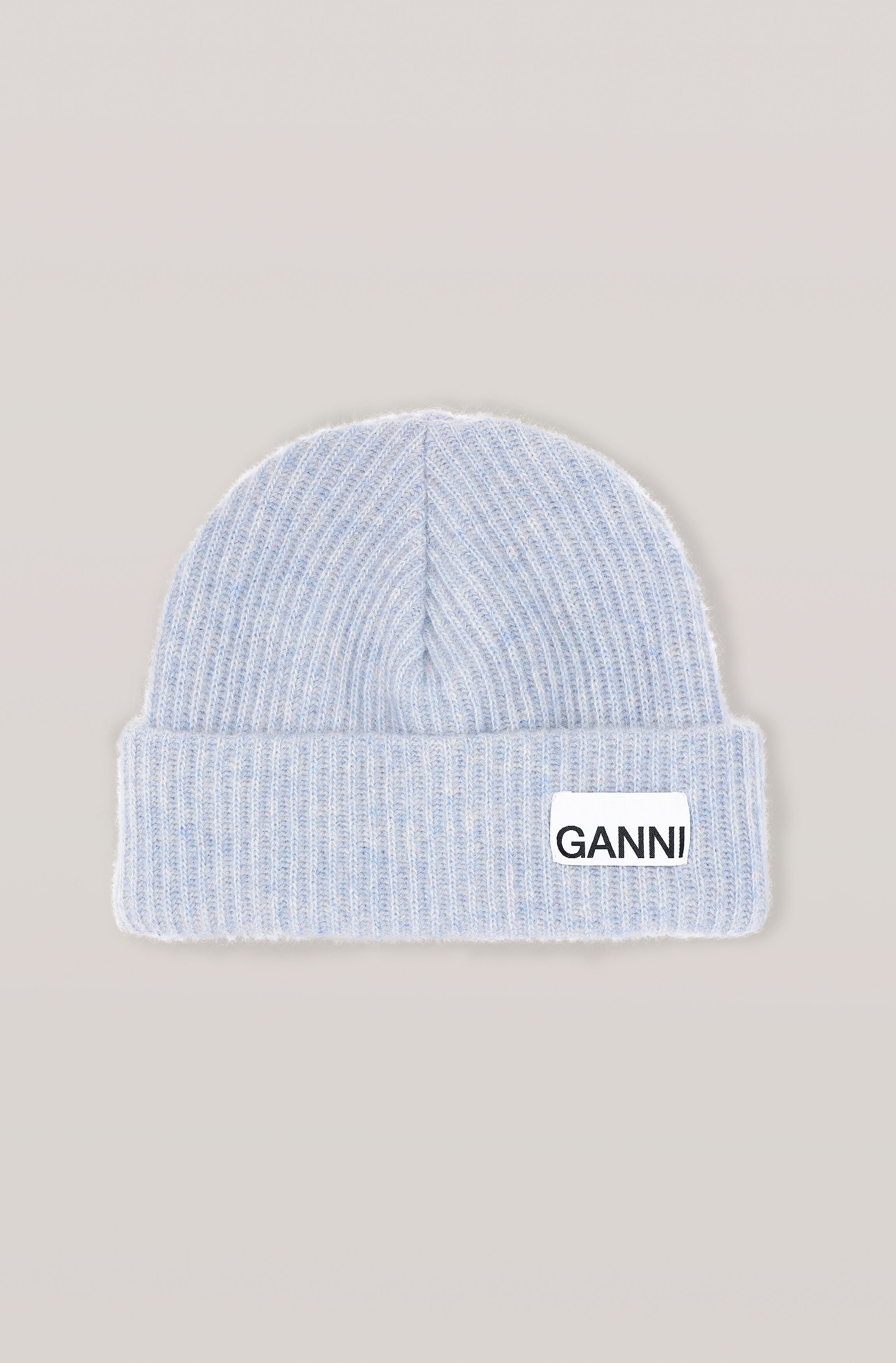Ganni beanie blue clearance