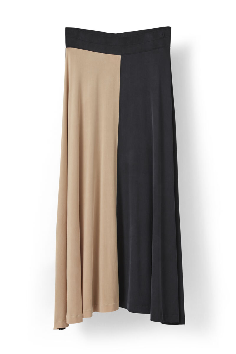 Collins Skirt, in colour Black - 1 - GANNI
