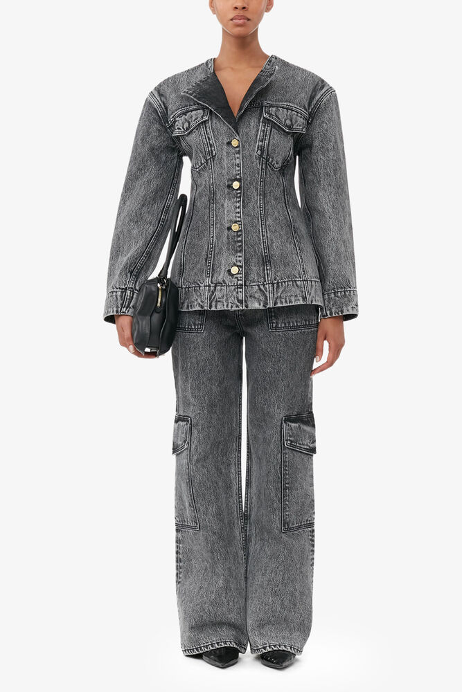 Black Washed Angi Jeans, Black Washed