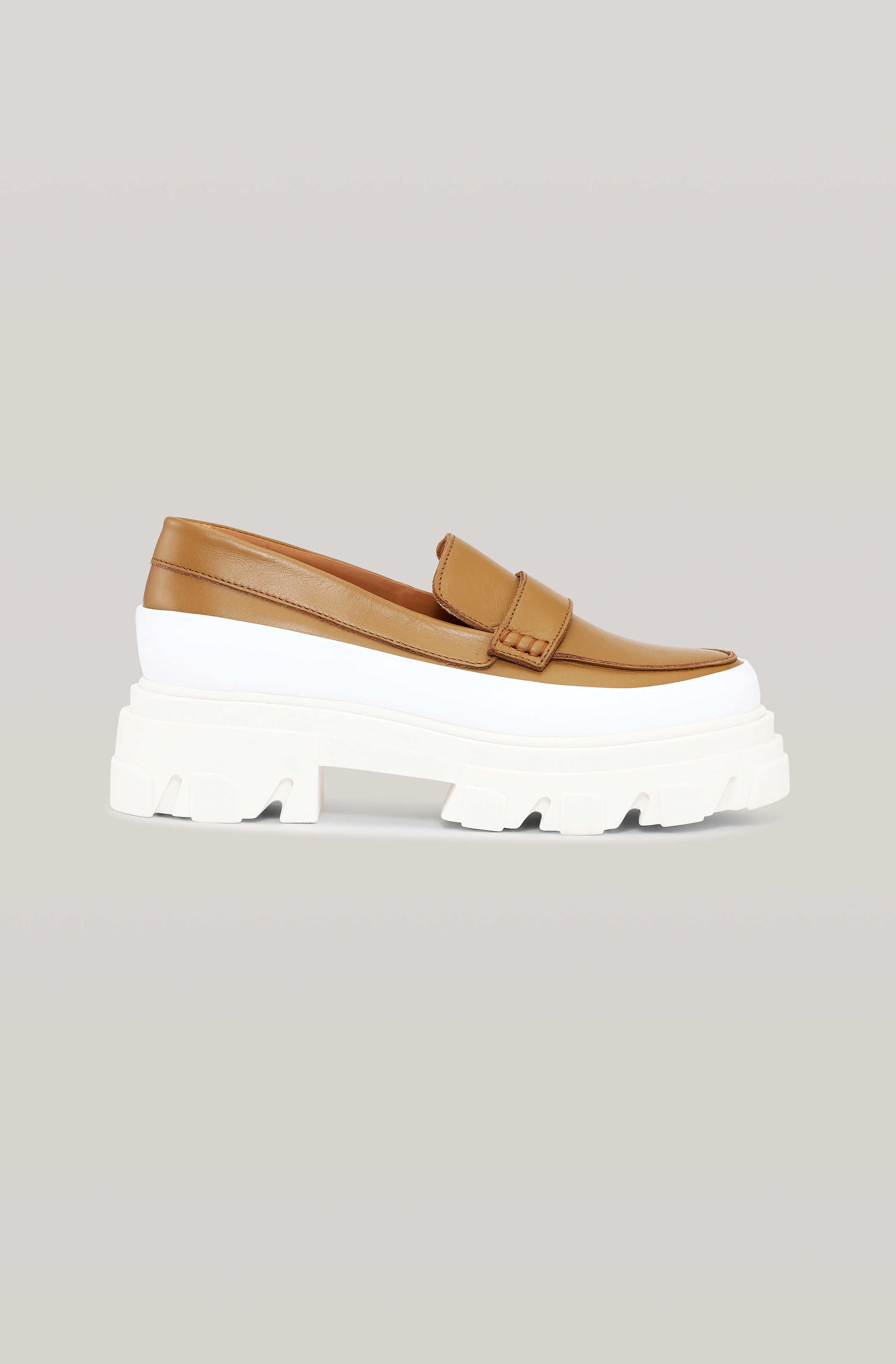 Ganni platform loafers clearance