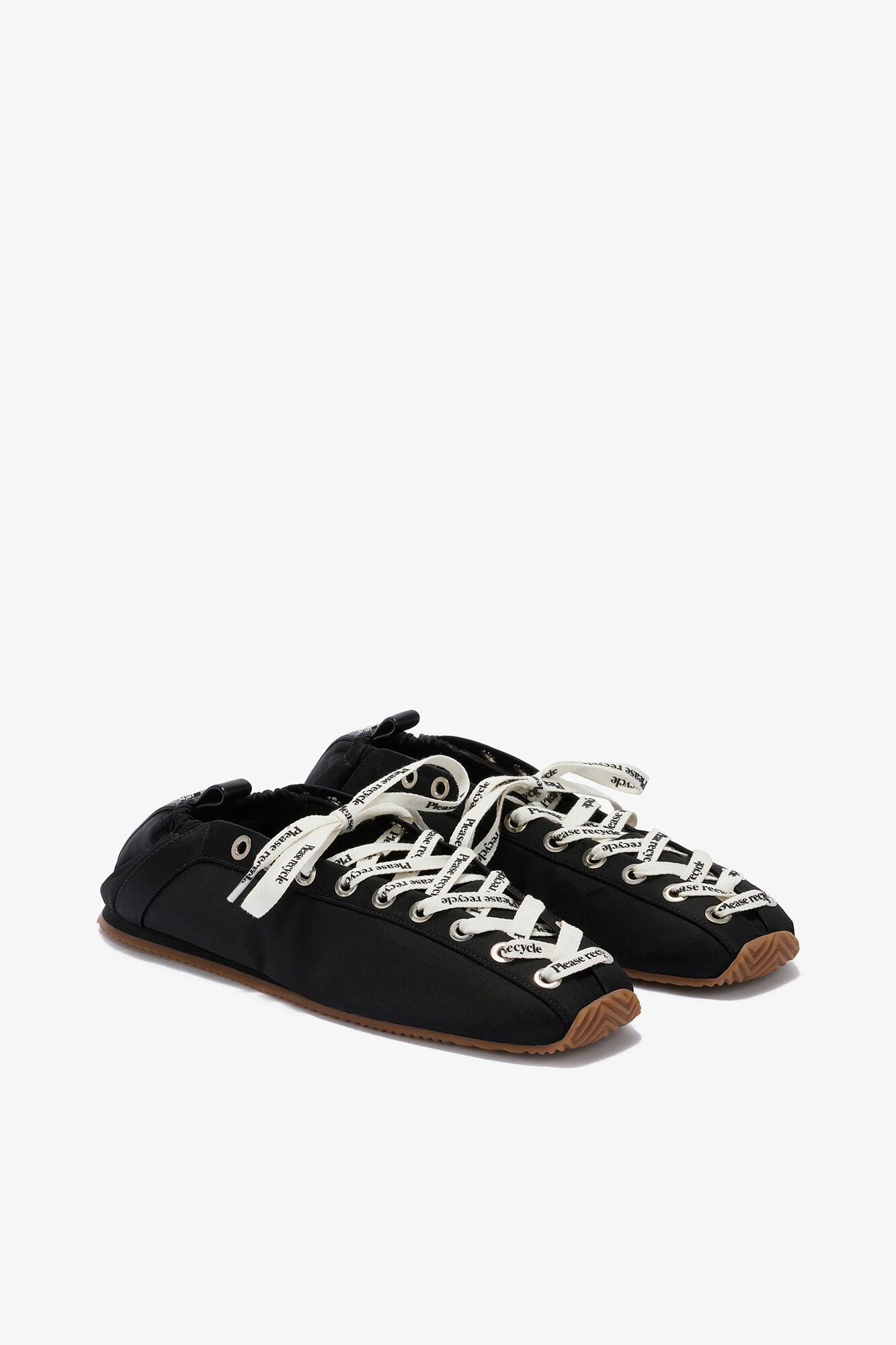 Sporty Ballerina in Black | GANNI US