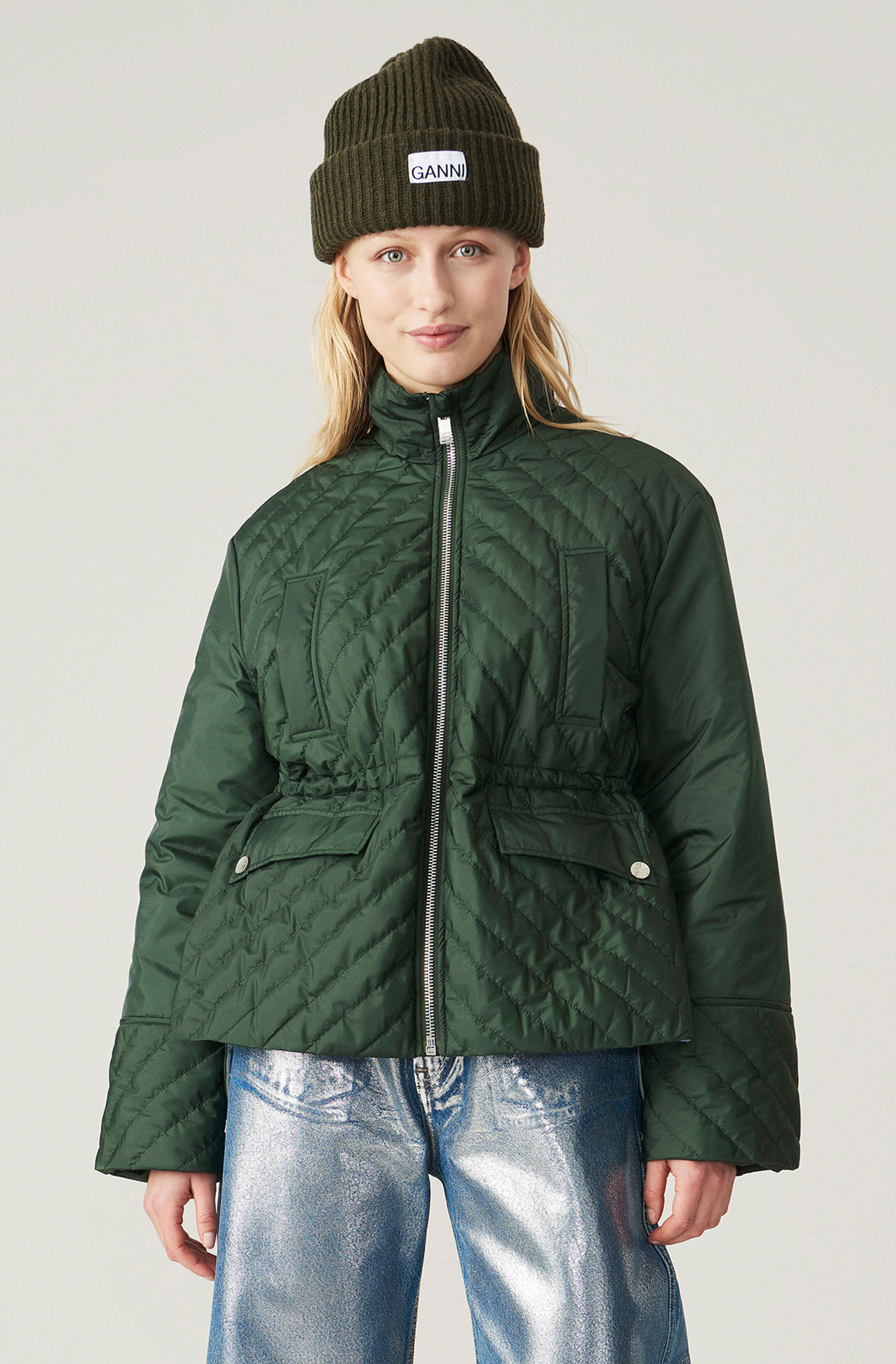 Ganni winter jacket clearance