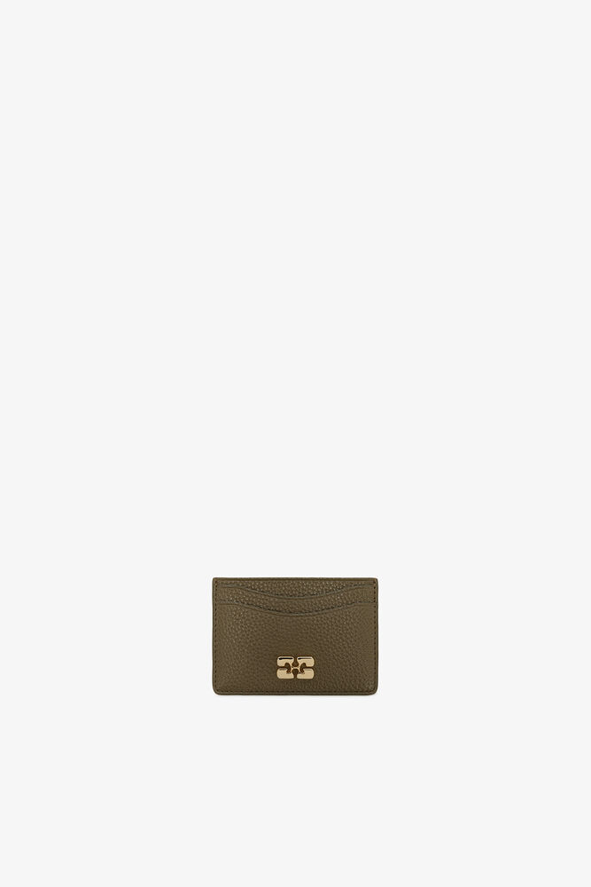 Bou Card Holder in Green, Military Olive