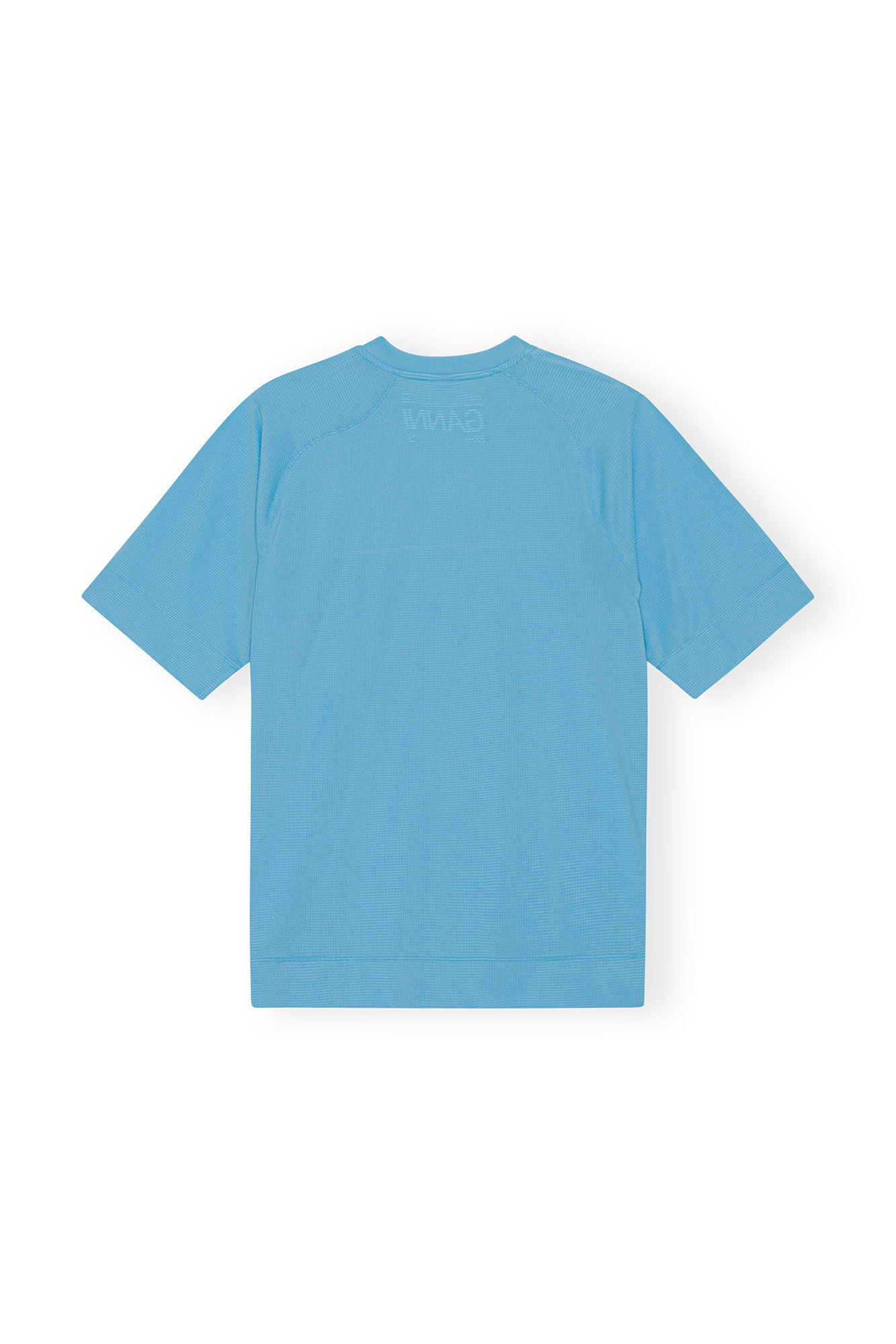 Active Mesh T-shirt, Elastane, in colour Ethereal Blue - 2 - GANNI