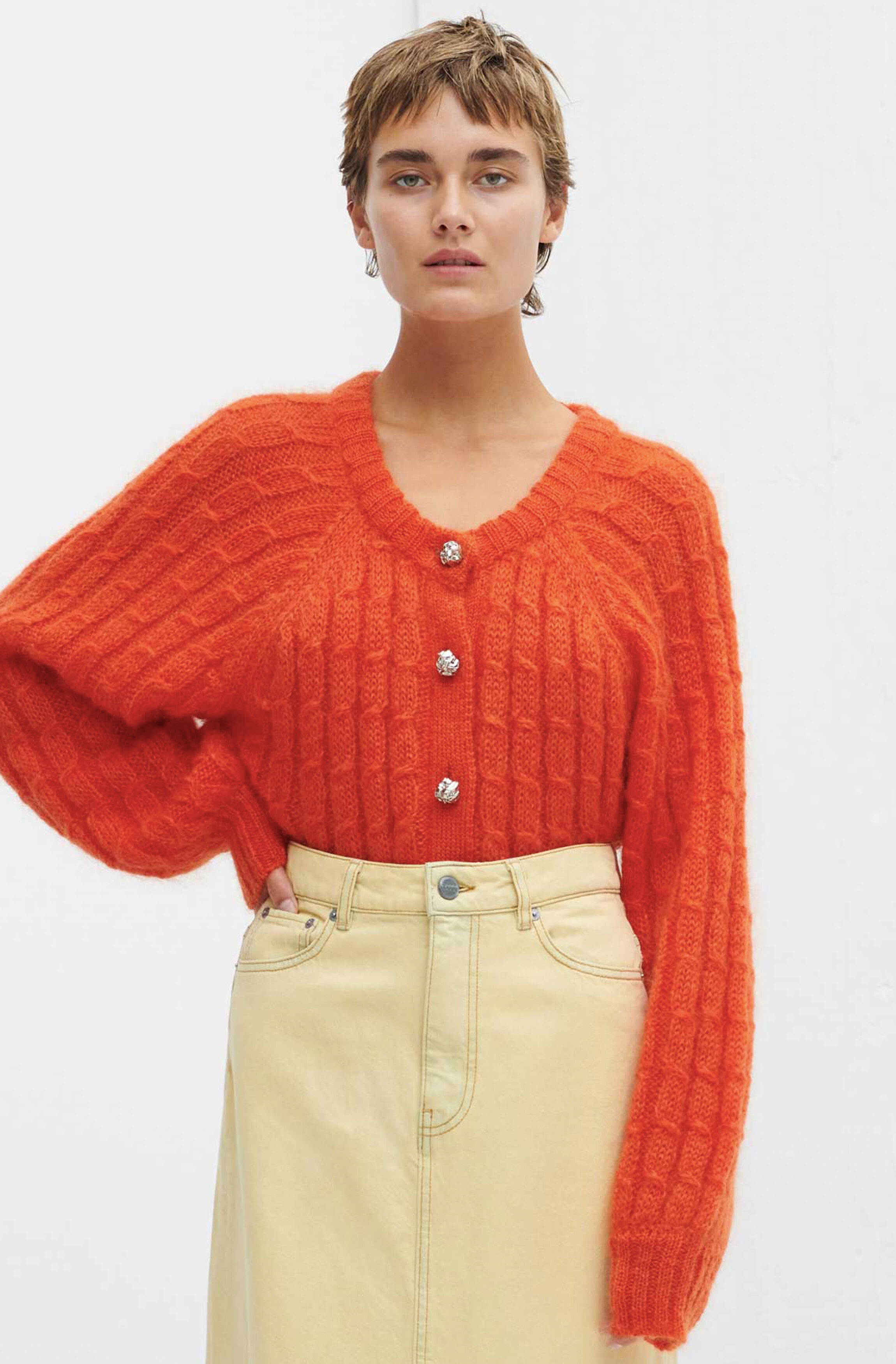 natural coloured cardigans