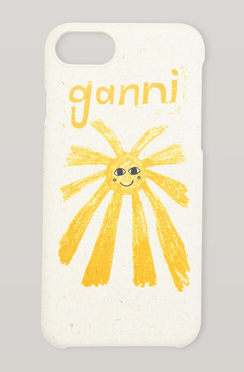 Ganni Iphone Cover 6,7,8,se Pale Banana One Size