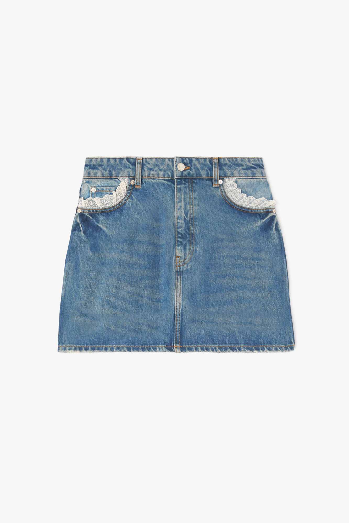 レディース 美品【COPERNI】コットンデニム ミディスカート