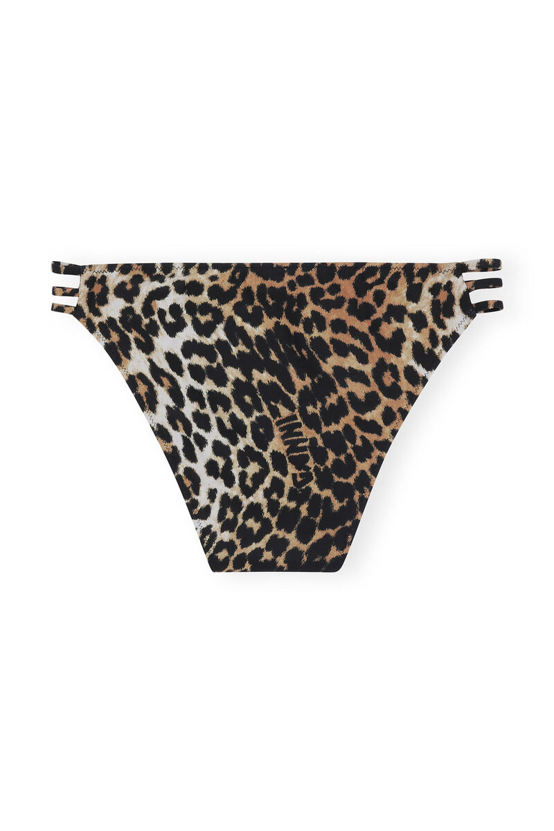 Almond Milk Recycled Leopard Bikini Briefs