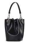 Diamond Bucket Bag, Leather, in colour Black - 2 - GANNI