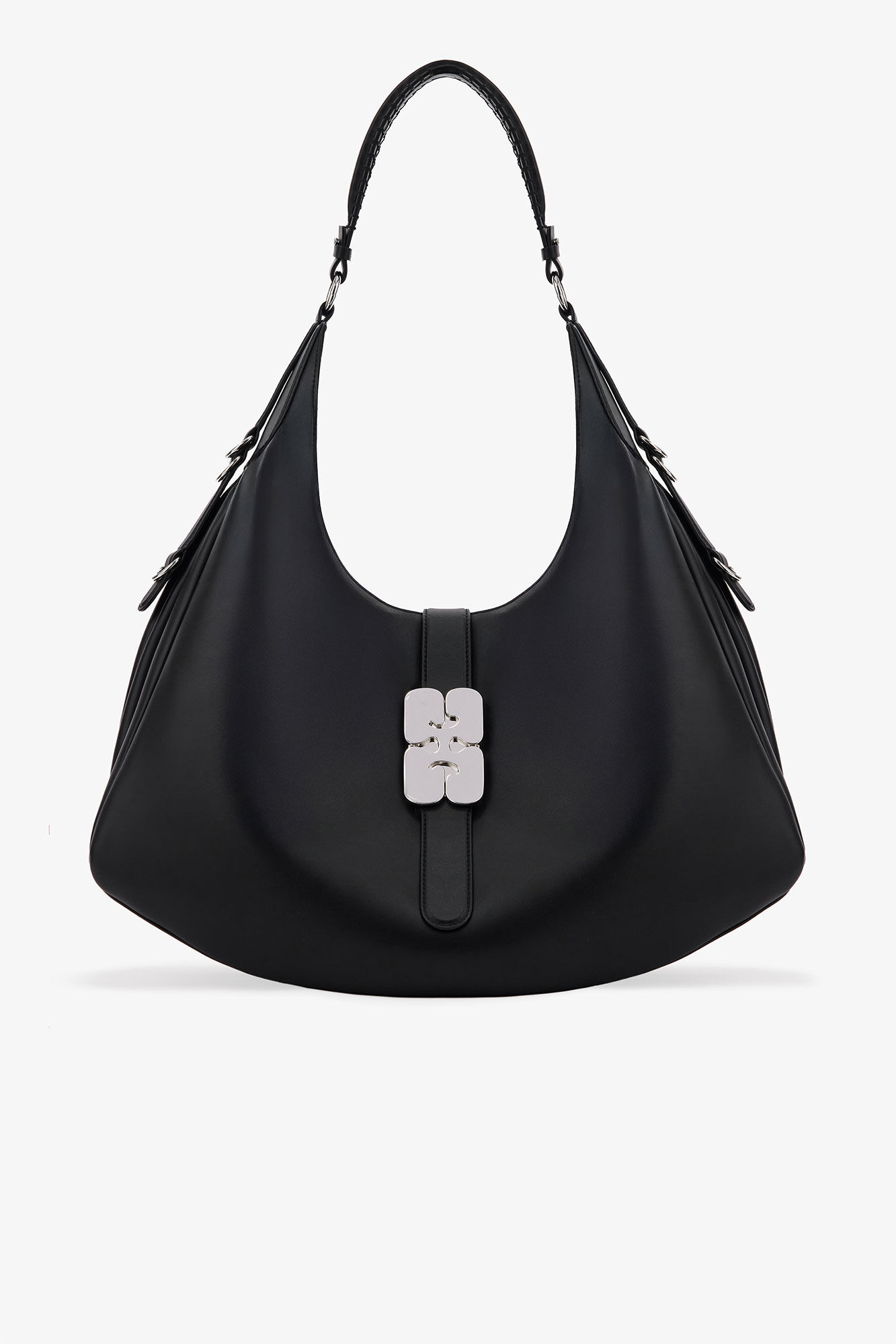 Svart, stor Kat-veske, Polyester, in colour Black - 1 - GANNI