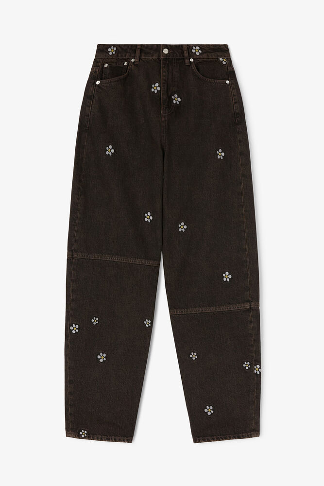 Stary Daisy Duck Jeans, Chicory Coffee