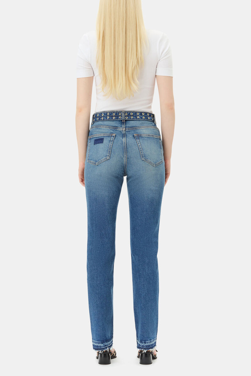 Leopard Print Feminine Buckle Open Cut Pumps, Recycled Polyester, in colour Leopard - 3 - GANNI