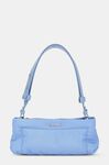Pillow Baguette Bag , Leather, in colour Forever Blue - 1 - GANNI