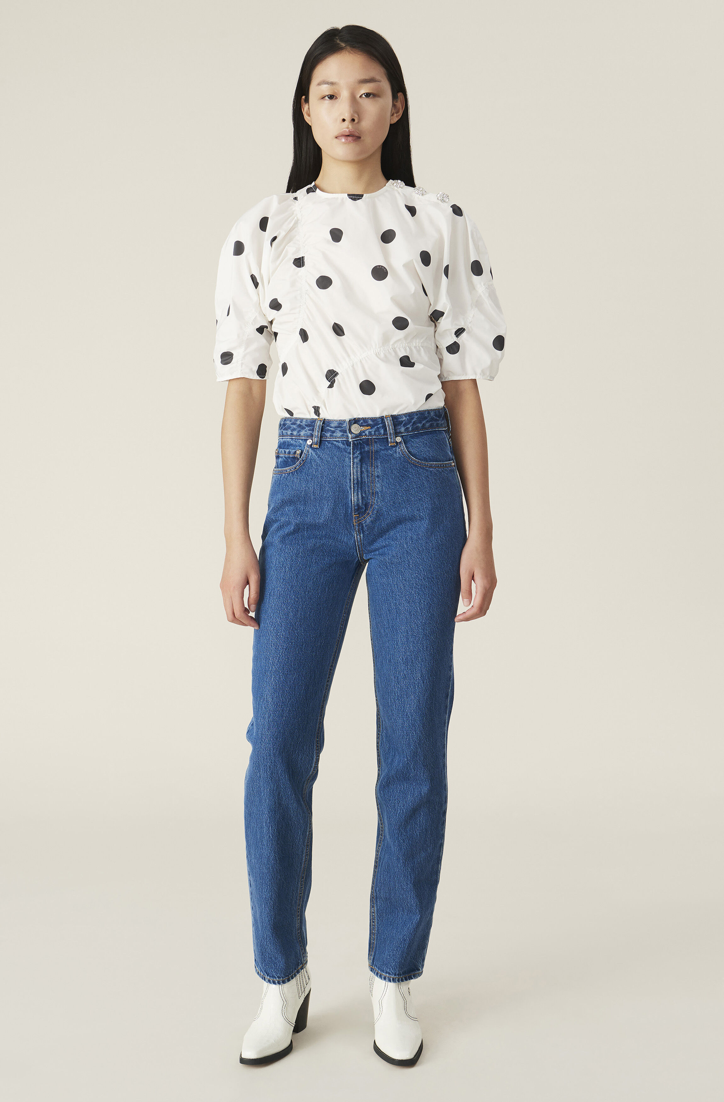 ganni jeans