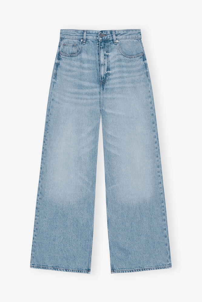 Jean ample bleu clair, Light Blue Stone