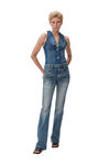Iry Jeans , Elastane, in colour Mid Blue Vintage - 1 - GANNI