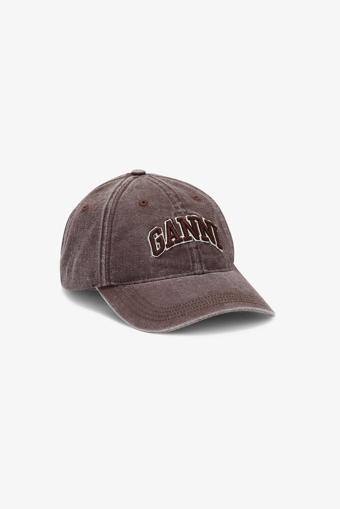 Washed Canvas Cap, Chocolate Plum