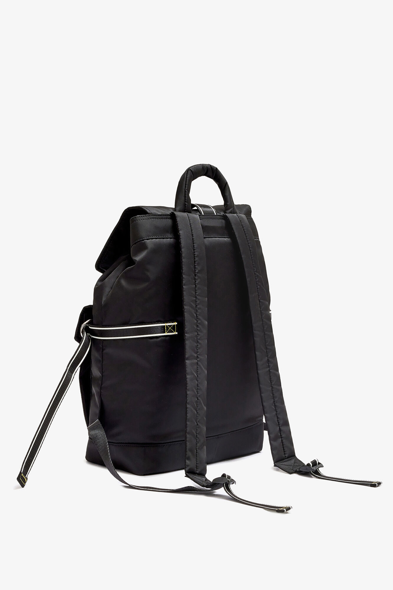Black Backpack in Black Re-Tech | GANNI (Global) TW