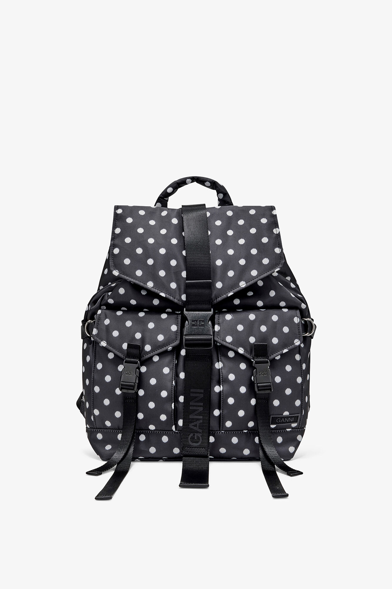 GANNI Backpack | Recycled Tech & Leopard Styles | GANNI US