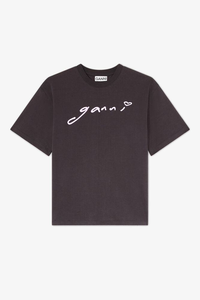 T-shirt in Grey, Phantom