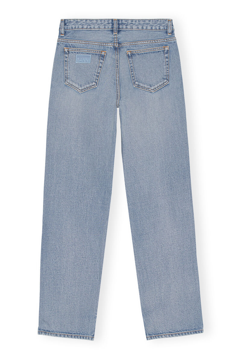 Lovy Jeans , in colour Light Blue Vintage - 2 - GANNI