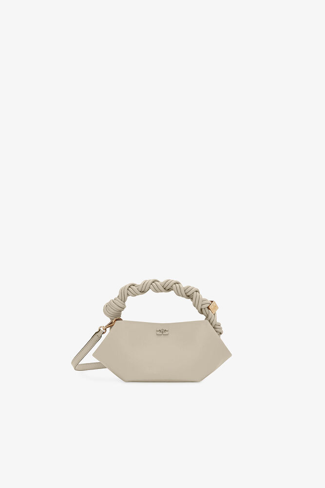 Light Grey Mini Bou Bag, Oyster Gray