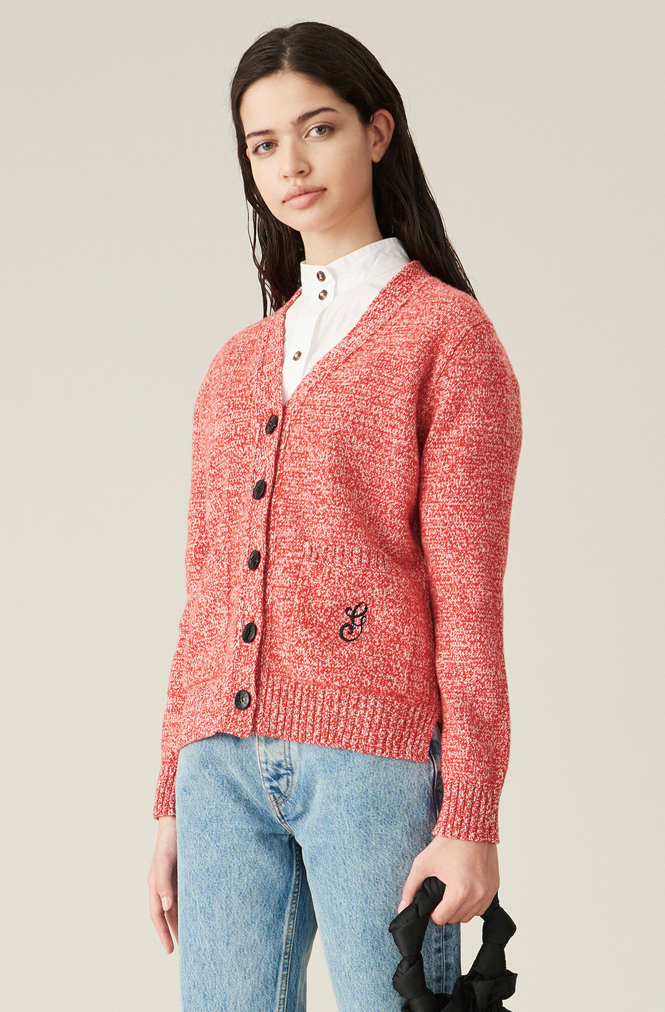Cashmere mix cardigan Clearance