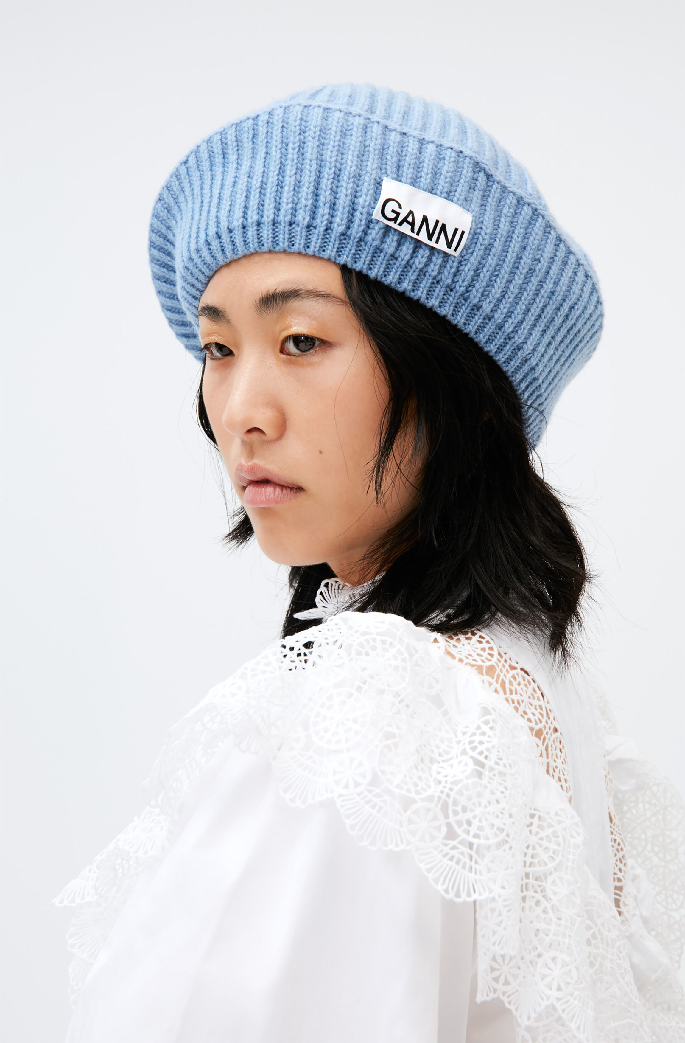 Rib Knit Accessories Beret | GANNI US