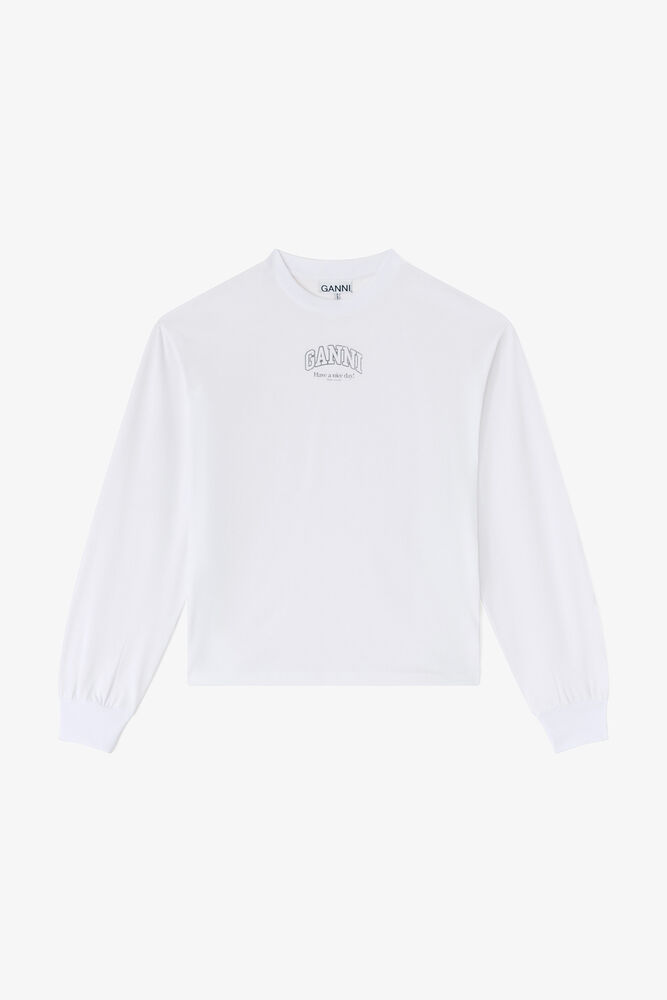 Essential Basic Long-sleeve, Bright White
