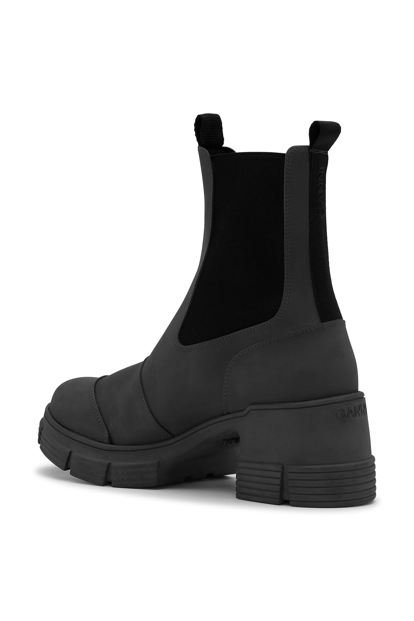 Rubber Heeled City Boots