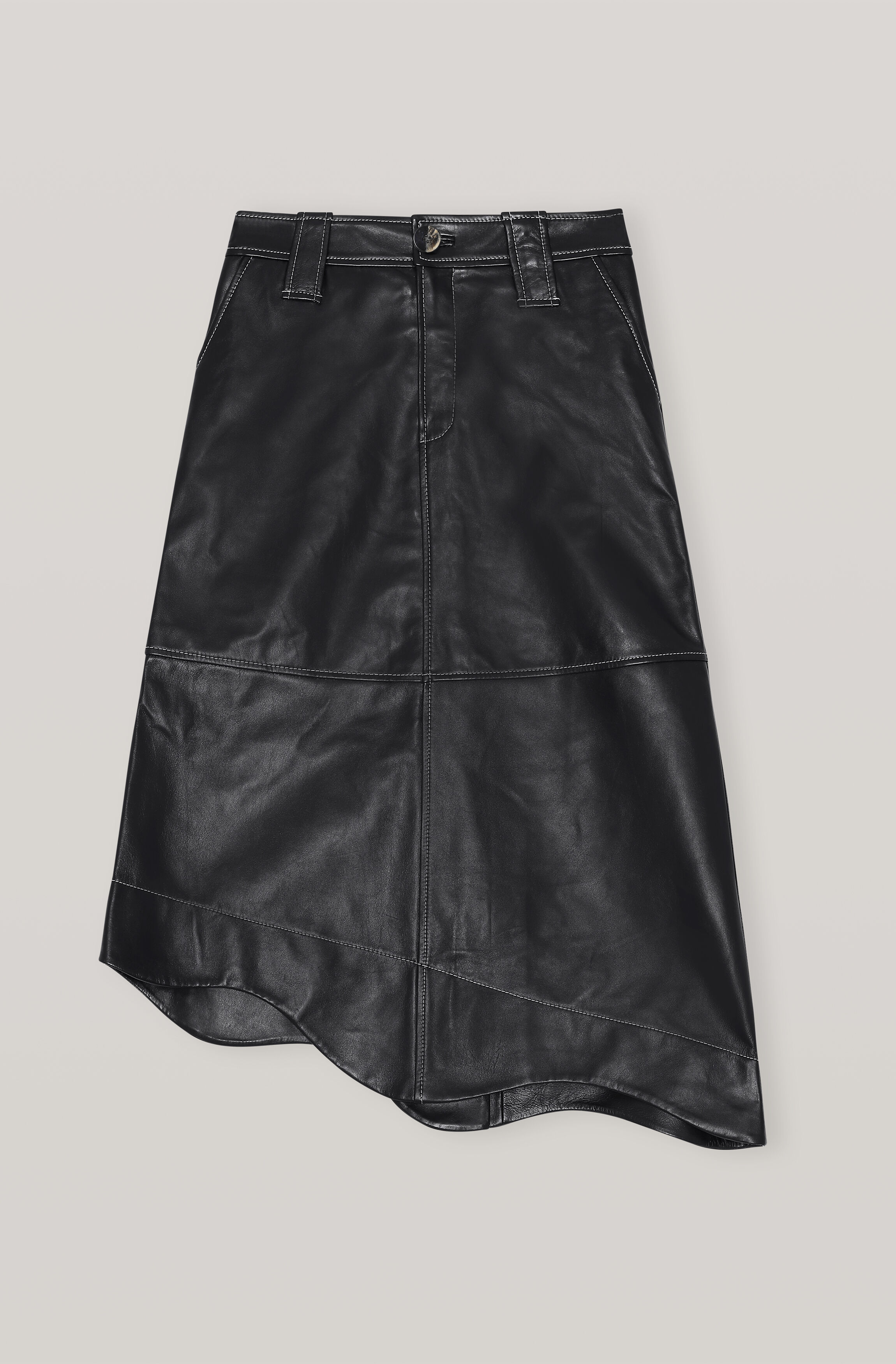 Ganni asymmetric skirt clearance