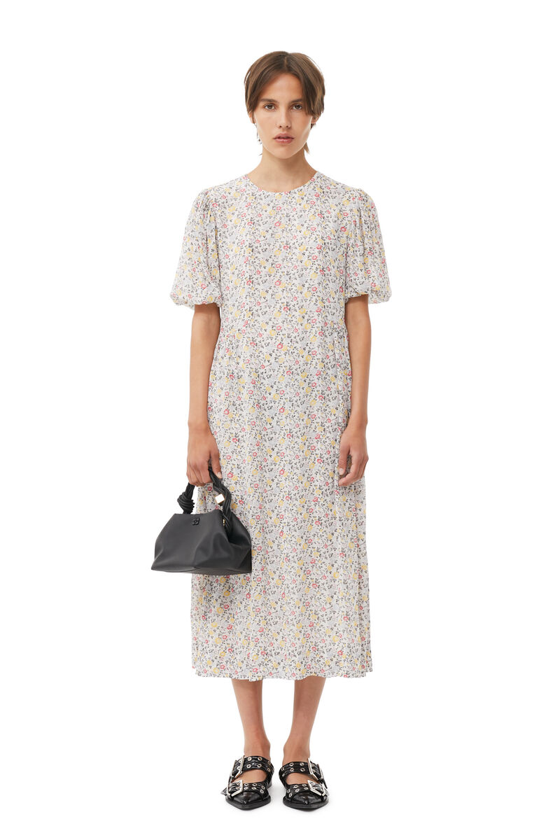 PCBARRI Long Dress - Egret