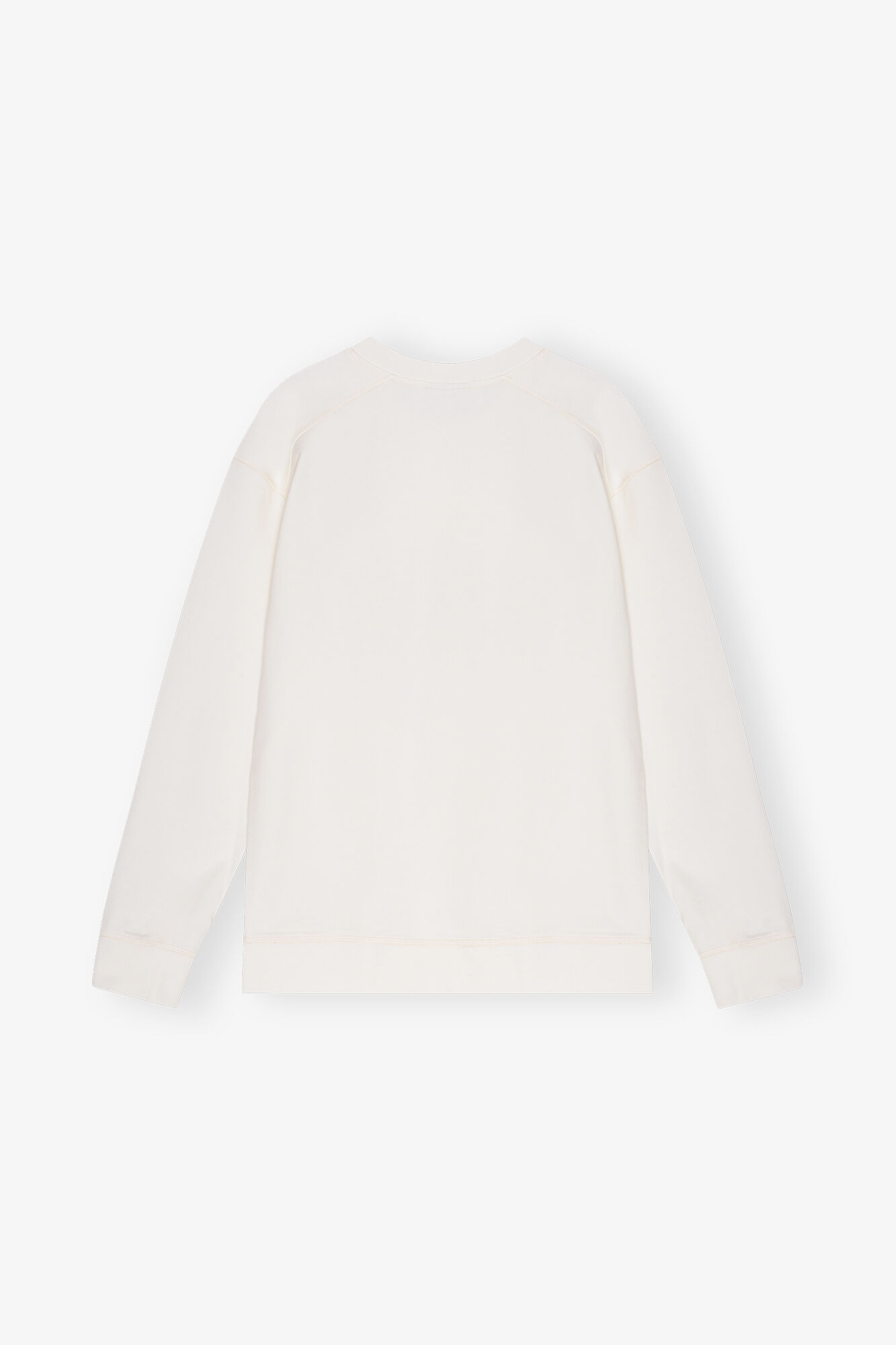 White Kittens Sweatshirt, Cotton, in colour Egret - 2 - GANNI