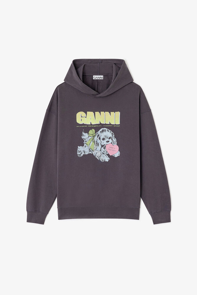 Dark Grey Puppy Hoodie, Phantom