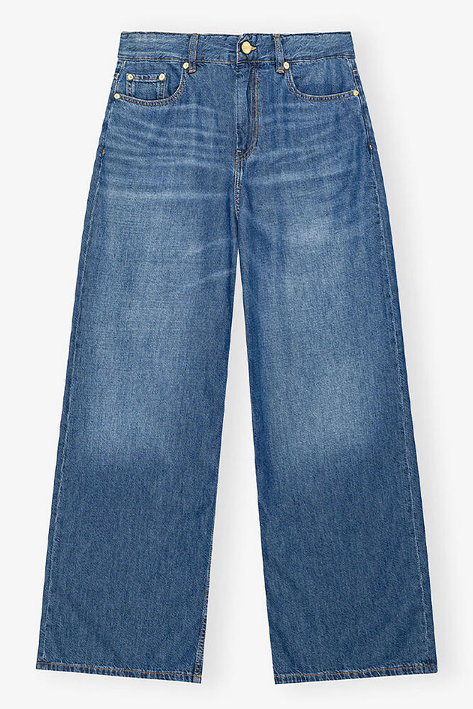 Light Blue Denim Marri Jeans, Mid Blue Vintage