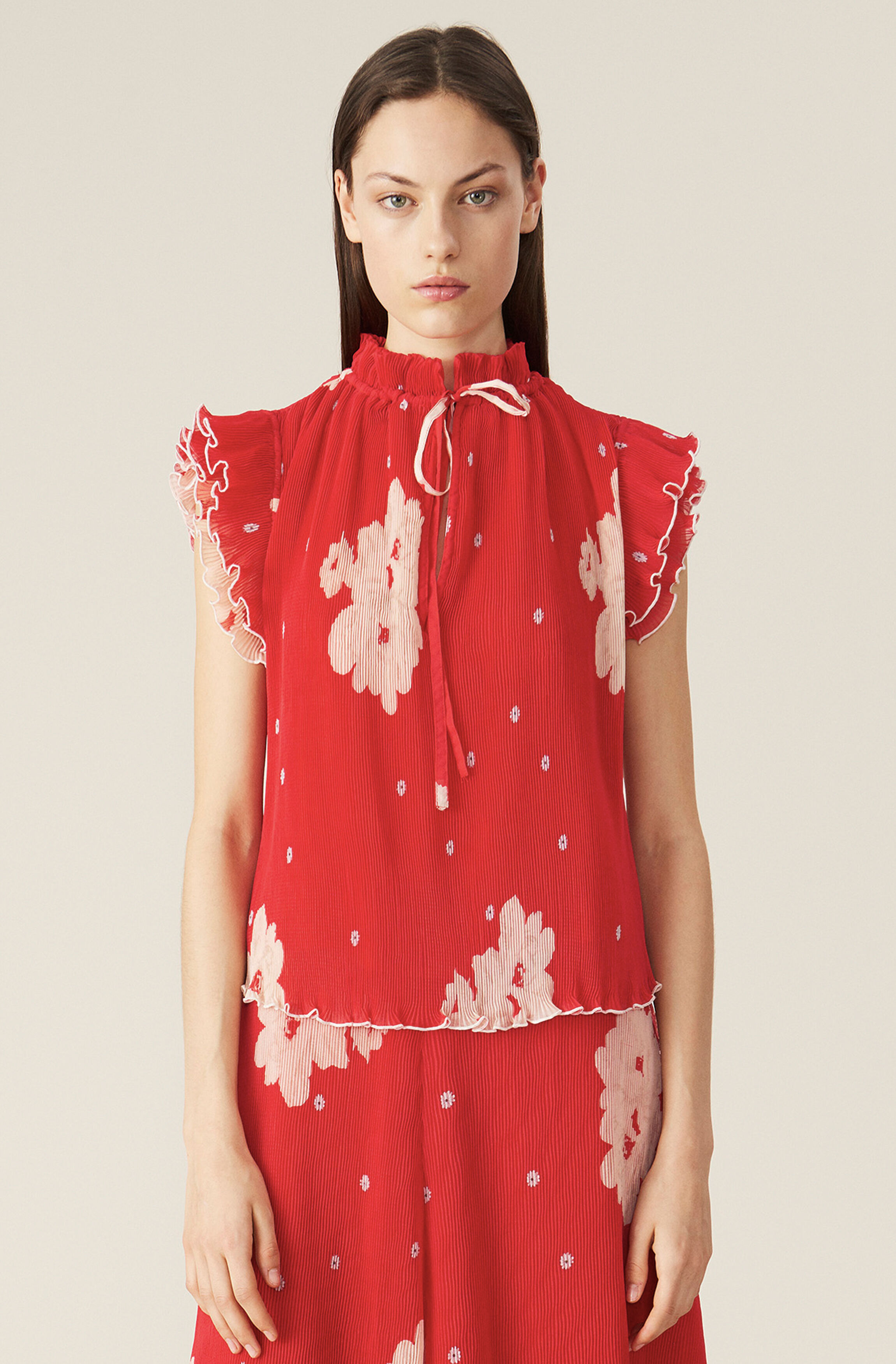 georgette formal tops