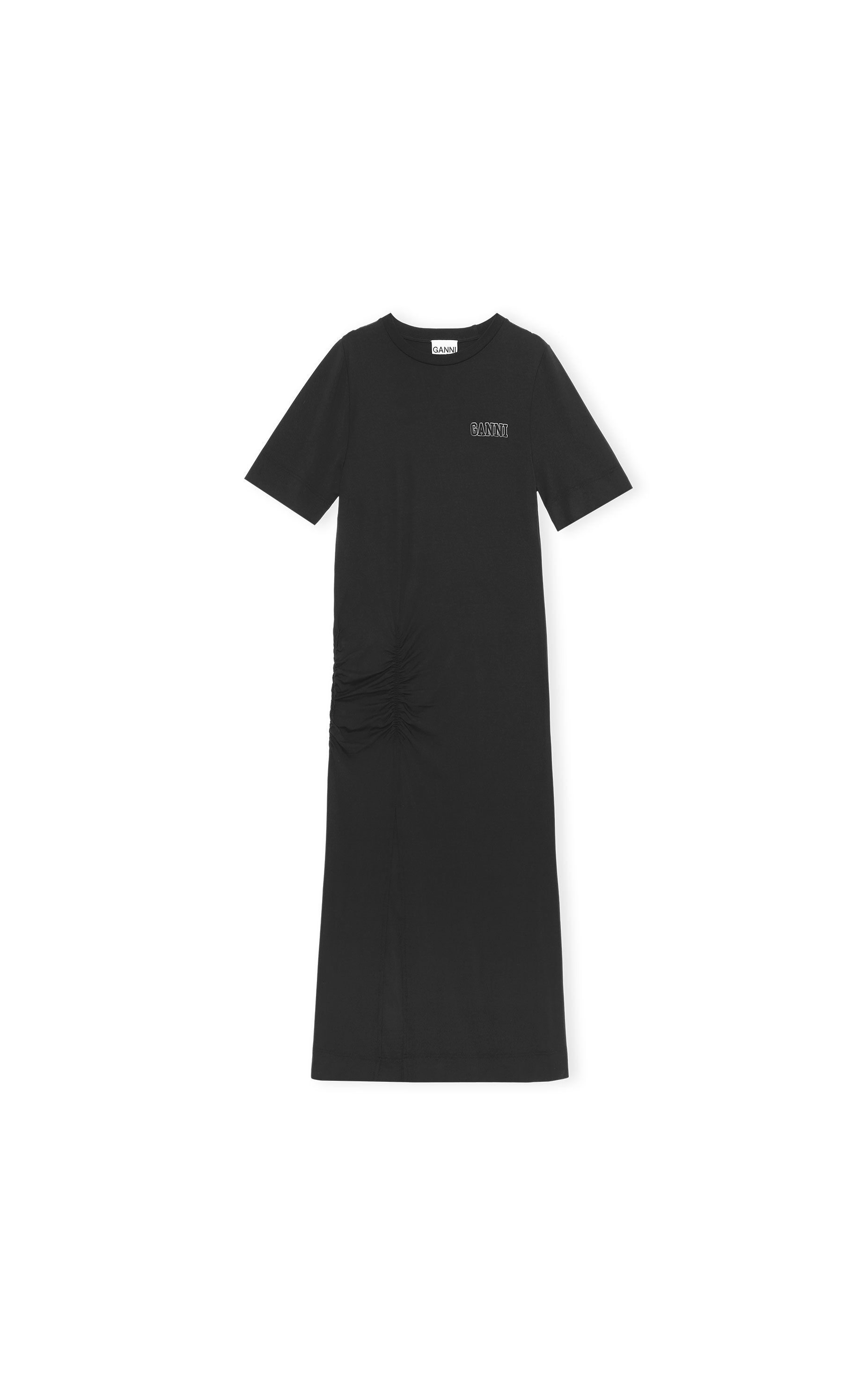 ganni t shirt black