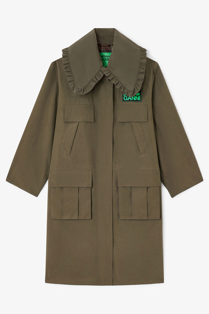 Long Coat in Green, Kalamata