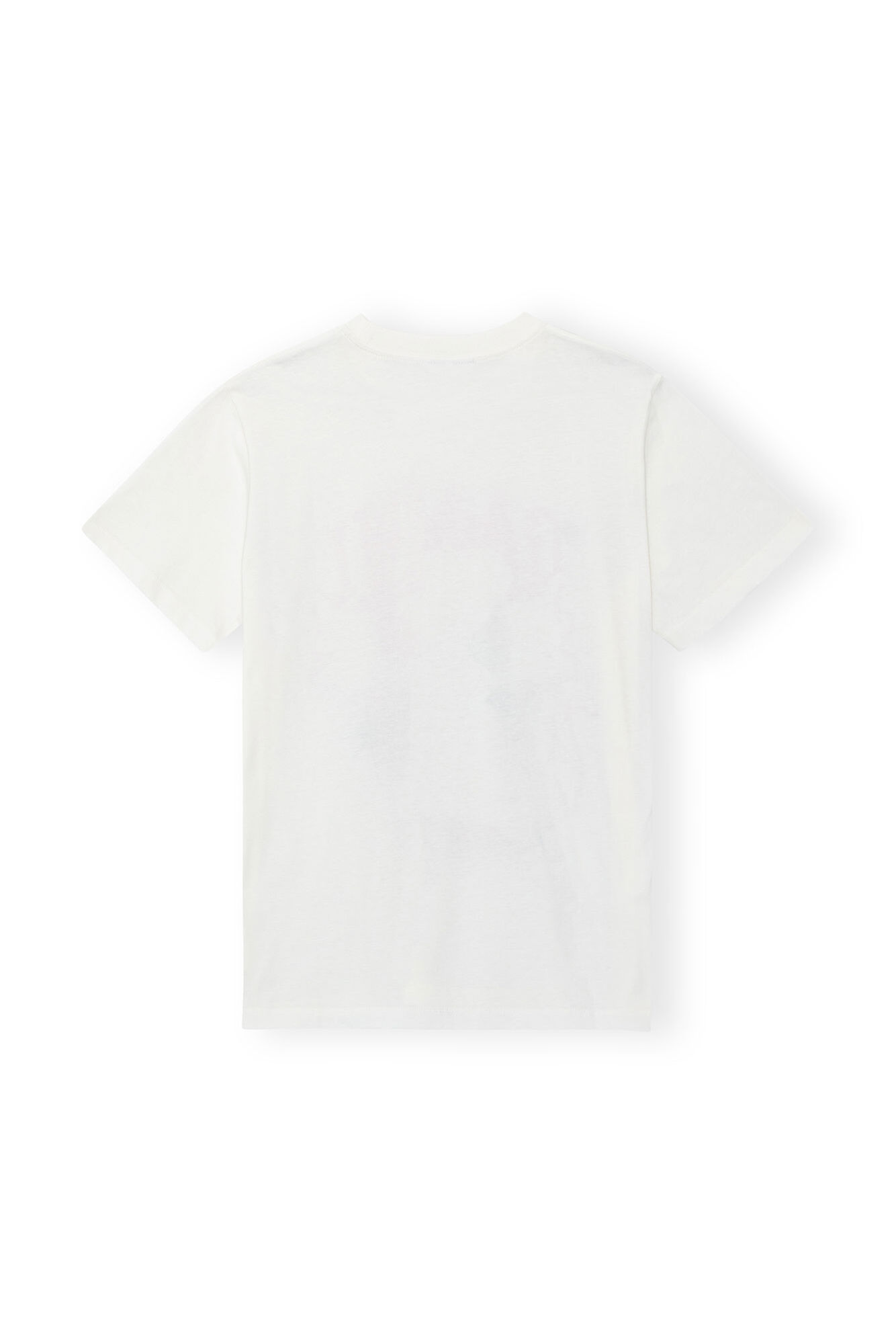 White Relaxed Dragon T-Shirt, Cotton, in colour Egret - 2 - GANNI
