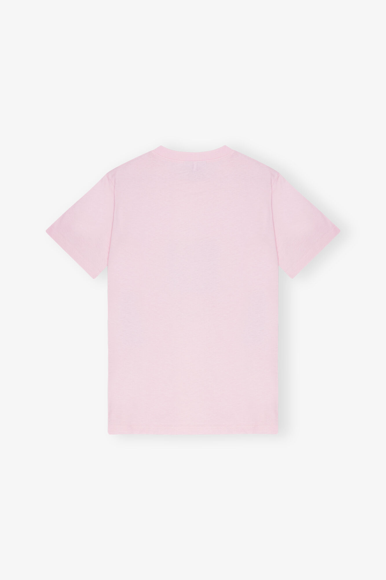 Pink Kittens T-shirt, Cotton, in colour Chalk Pink - 2 - GANNI